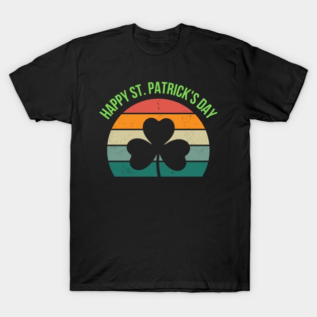 Vintage St Patrick's Day T-Shirt by Altaf-Aji